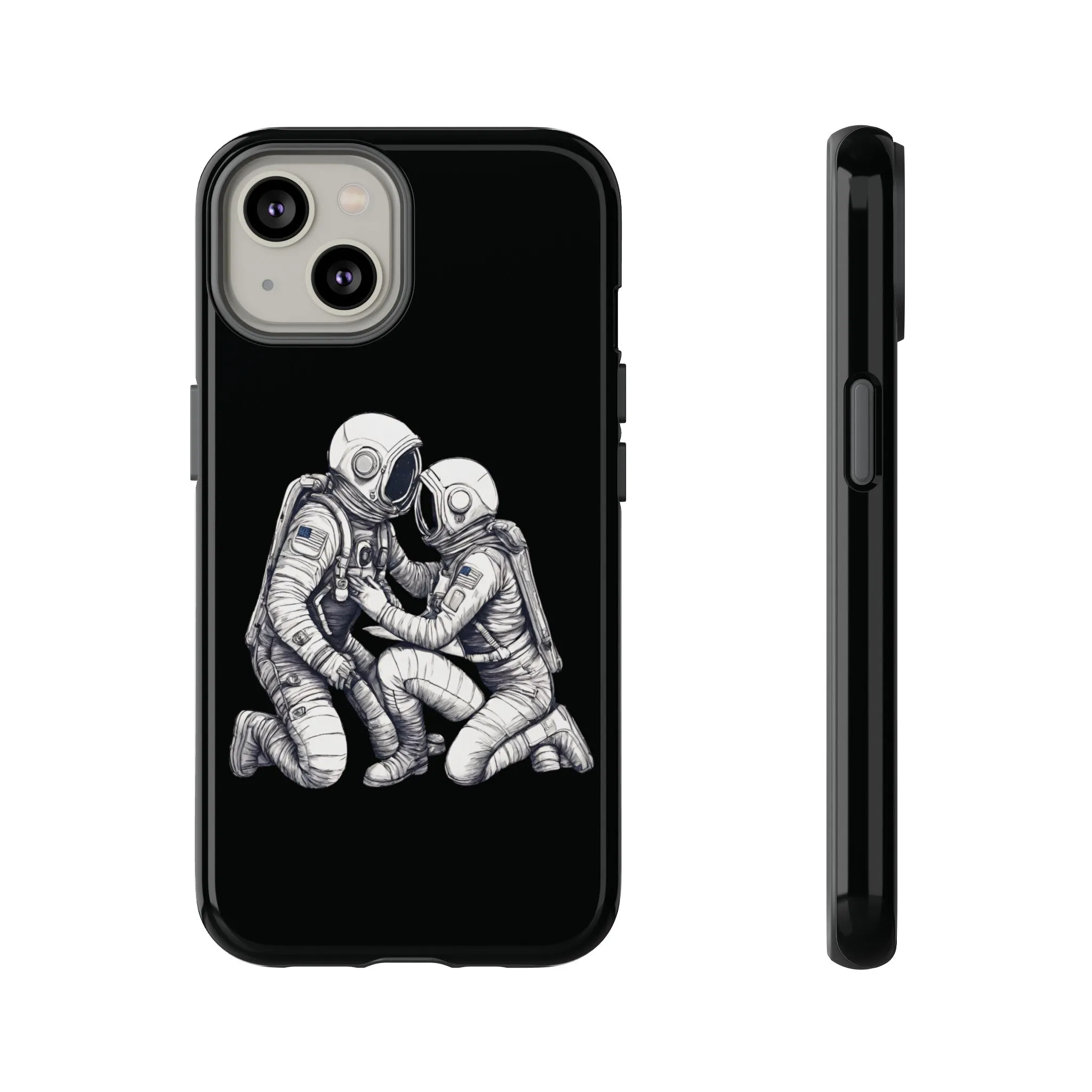 Here For You SpaceArt Sci-Fi Tough iPhone Mobile Cases