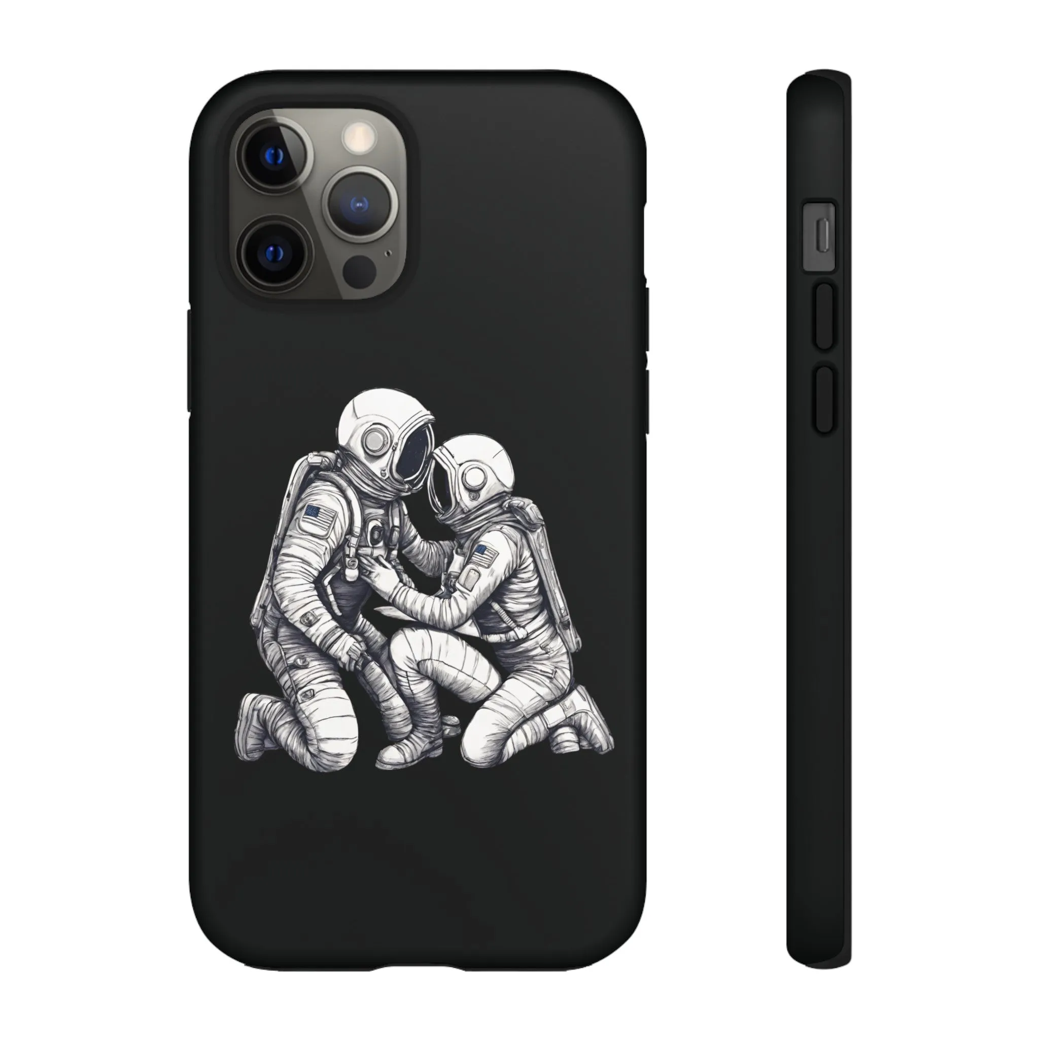 Here For You SpaceArt Sci-Fi Tough iPhone Mobile Cases