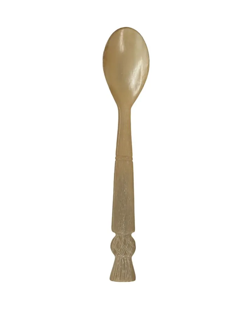 HORNCRAFT Pineapple Spoon & 1 knife