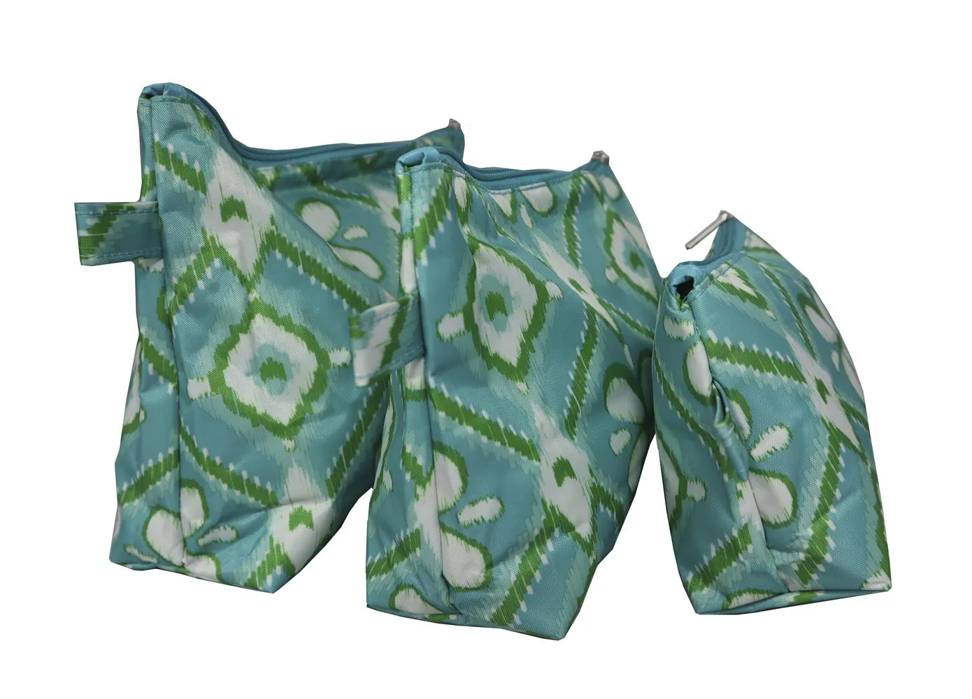 Ikat Bliss 3 Piece Cosmetic Cases