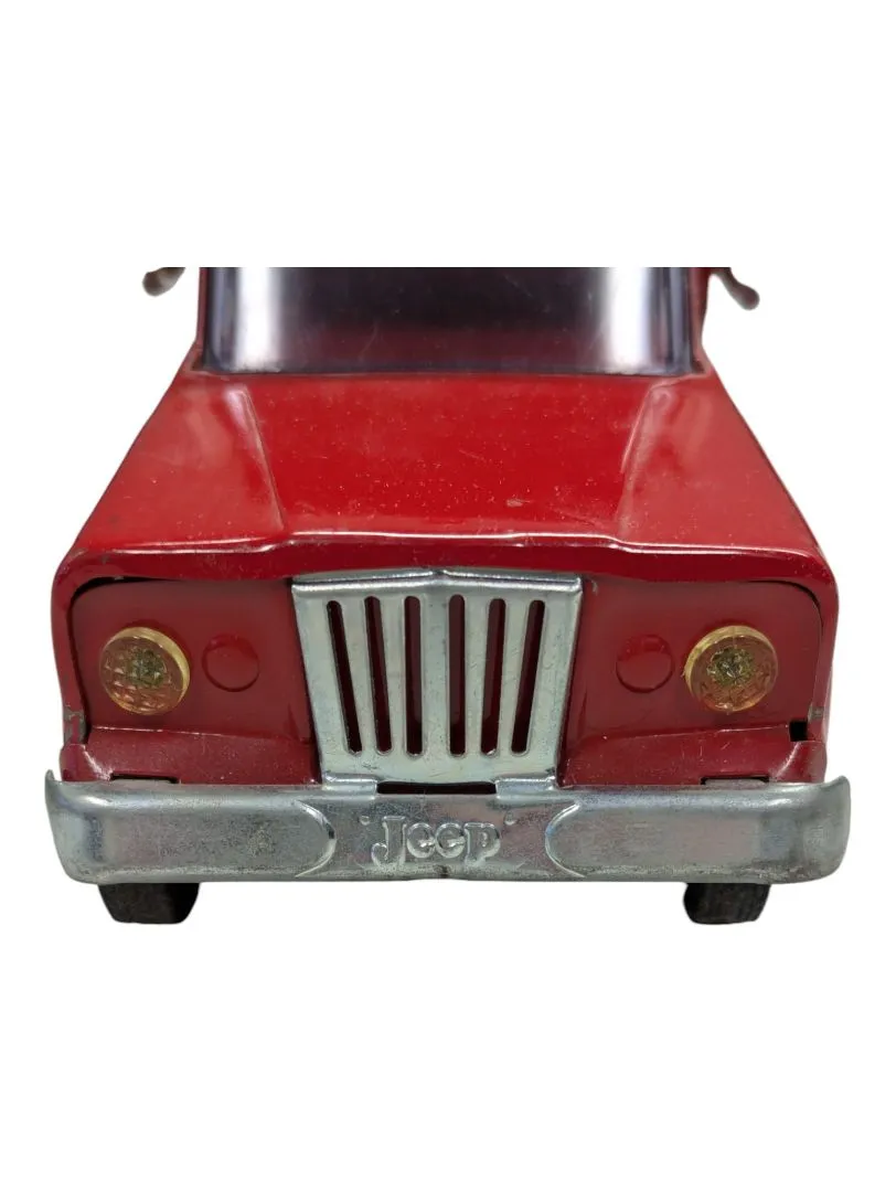 Jeep TONKA  Pressed Steel Diecast Fire Truck