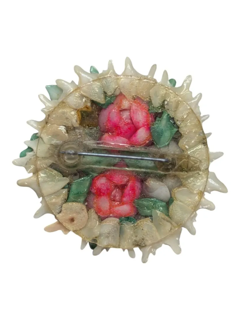 Jewelry Vintage Floral Brooch