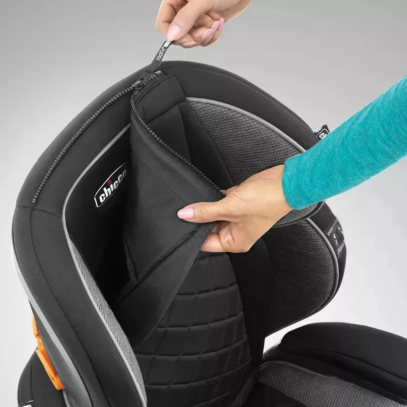 KidFit Zip Air Plus Two-in-One Belt Positioning Booster Car Seat
