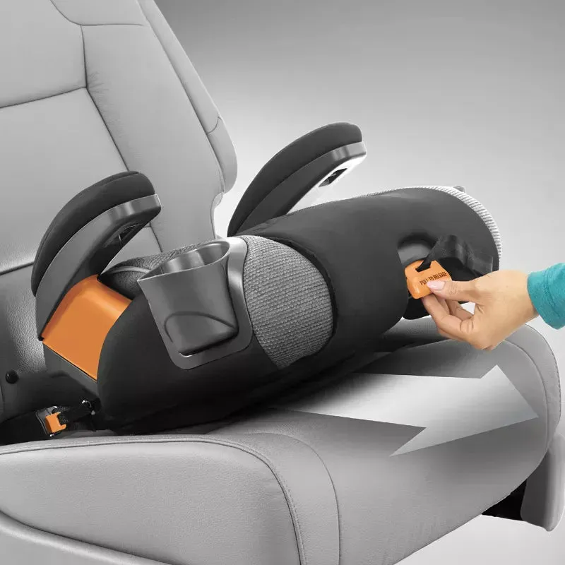 KidFit Zip Air Plus Two-in-One Belt Positioning Booster Car Seat