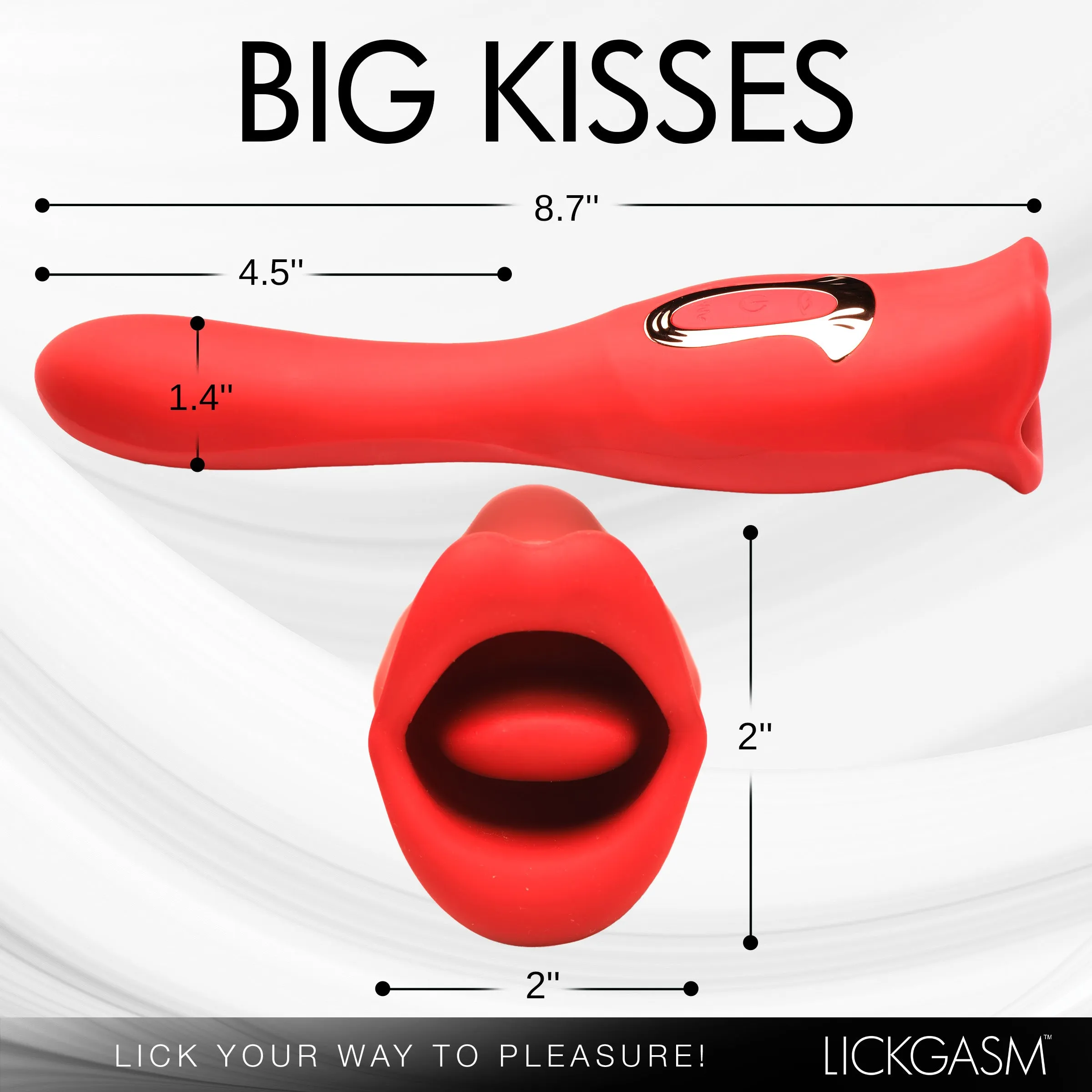 Kiss And Tell Pro Dual-ended Kissing Vibrator