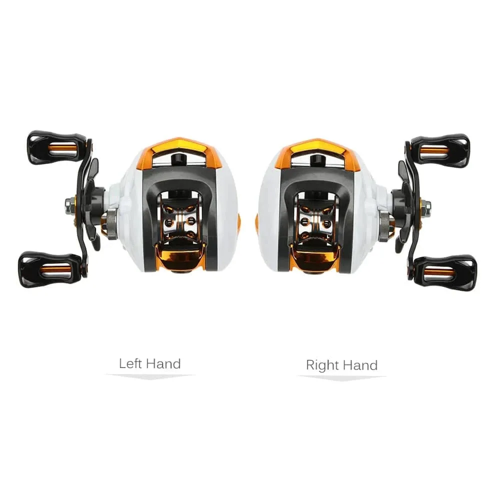 Lixada 12 1 Ball Bearings Baitcasting Reel Fishing Fly High Speed Fishing Reel with Magnetic Brake System Fishing wheel