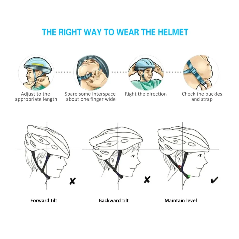 Lixada Bicycle Helmet LED Moutain Road USB Rechargeable Light Cycling Helmet For Man Sun Visor Goggles Men MTB Bike Headgear