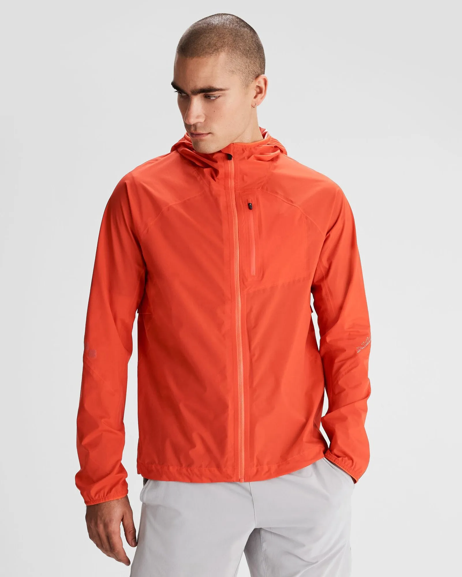 Men's Seeker 2.5L Rain Jacket - Hut Orange