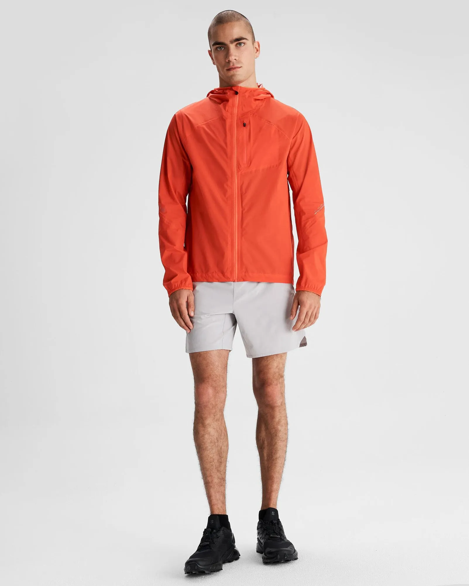 Men's Seeker 2.5L Rain Jacket - Hut Orange