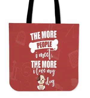 NP Love My Dog Tote Bag NP Love My Dog Tote Bag