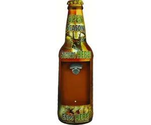 Open Season Metal Wall Mount Opener Open Season Metal Wall Mount Opener