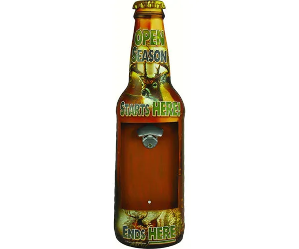 Open Season Metal Wall Mount Opener