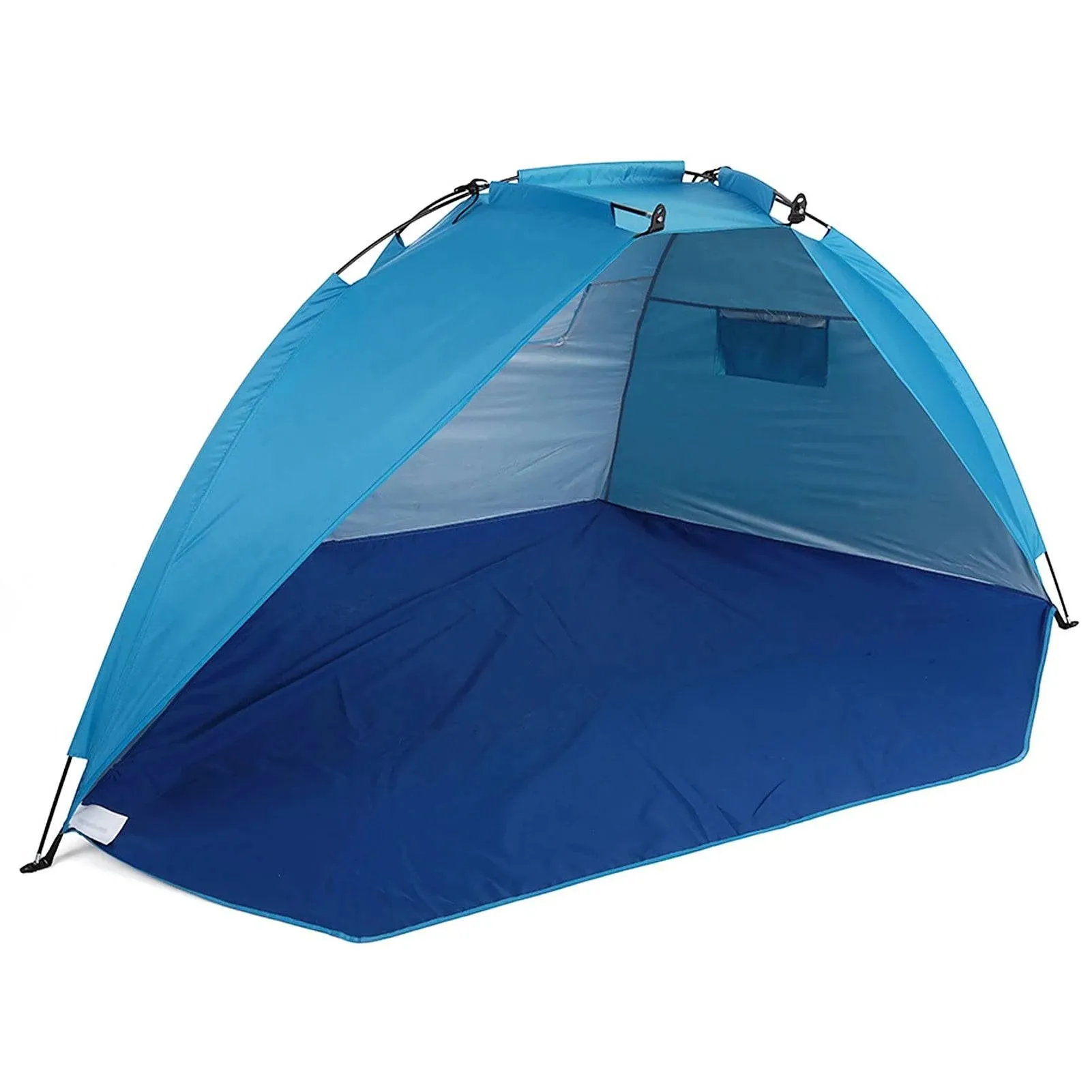 Outdoor Beach Tent Sunshine Shelter 2 Person 170T Polyester Sunshade Camping Tent for Fishing Hiking Picnic Park