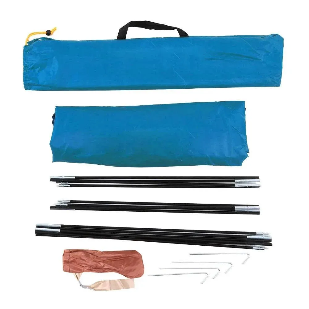 Outdoor Beach Tent Sunshine Shelter 2 Person 170T Polyester Sunshade Camping Tent for Fishing Hiking Picnic Park