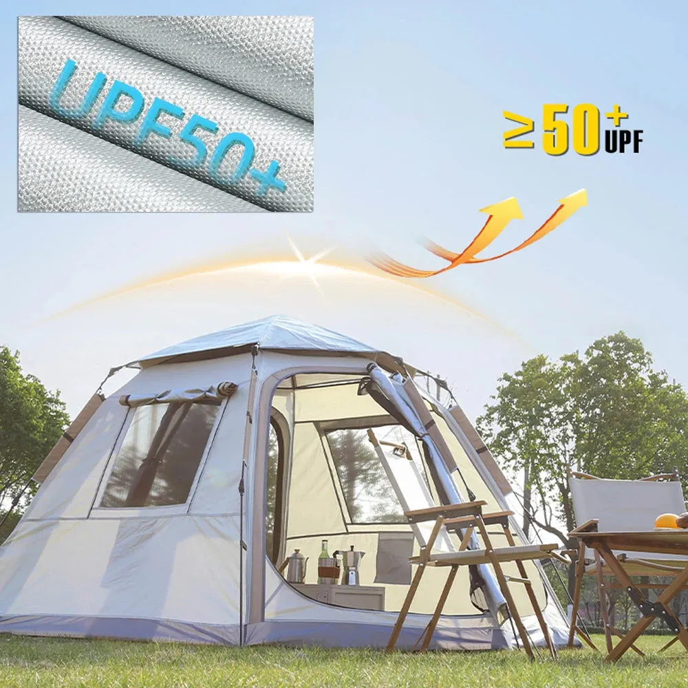 Outdoor Self-driving Travel Camping Tent Automatic Quick-opening Tent Rainproof Sunshine-proof Tent Hiking Sunshine Shelter