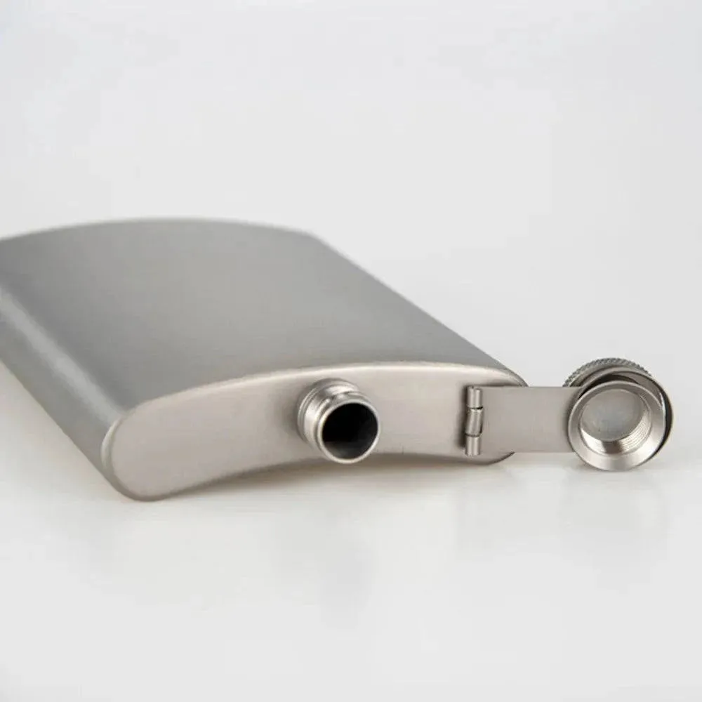 Outdoor Ti Flask Lightweight Ti Alcohol Container Ti Wine Bottle 215ml Camping Ti Flask For Outdoor Hiking