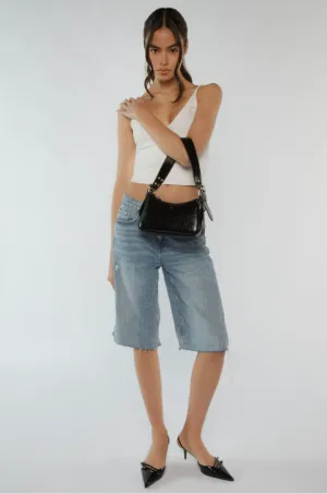 PETA   JAIN Queen Bag - Black Crinkle PETA   JAIN Queen Bag - Black Crinkle