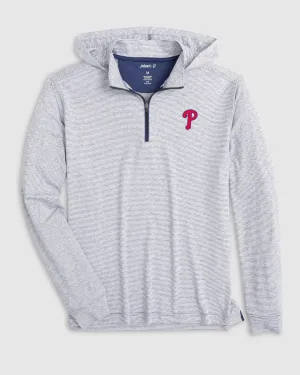 Philadelphia Phillies Hybrid Performance 1/4 Zip Hoodie Philadelphia Phillies Hybrid Performance 1/4 Zip Hoodie