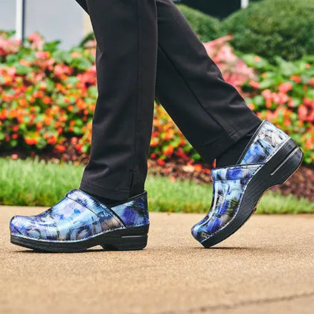Professional Floral Patent Denim