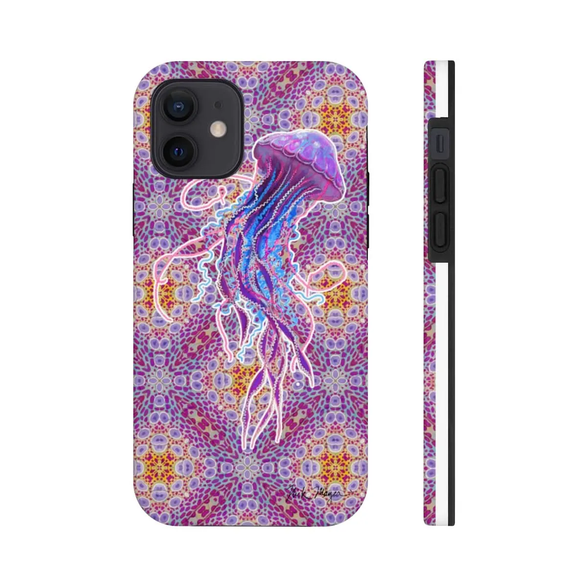 Psychedelic Jellyfish II Phone Case (iPhone)