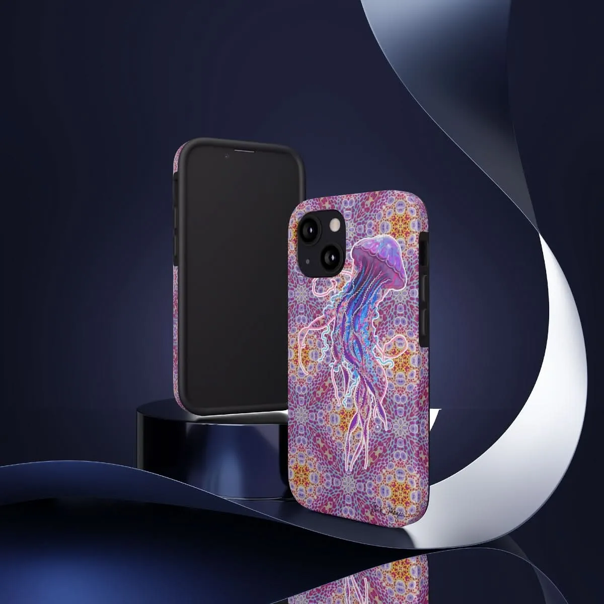 Psychedelic Jellyfish II Phone Case (iPhone)