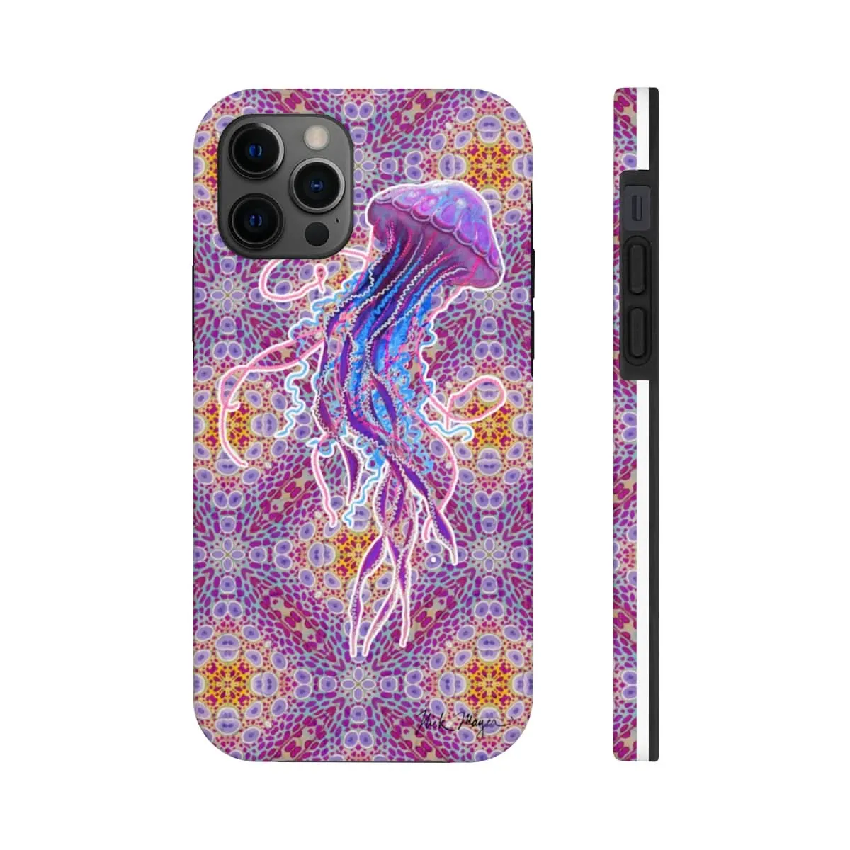 Psychedelic Jellyfish II Phone Case (iPhone)