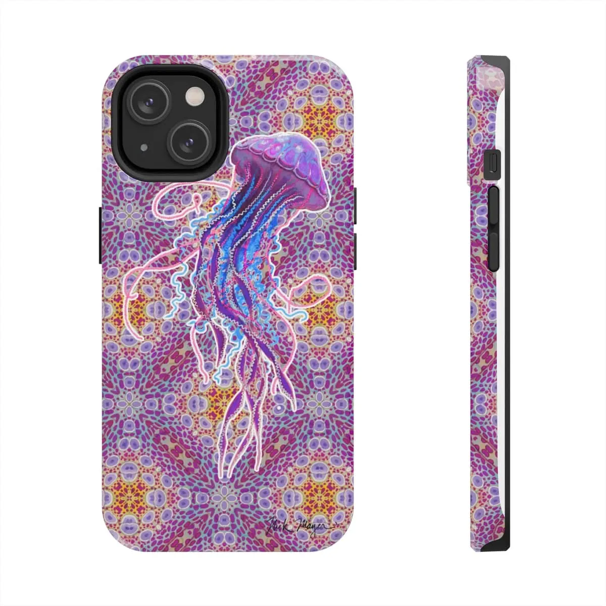 Psychedelic Jellyfish II Phone Case (iPhone)