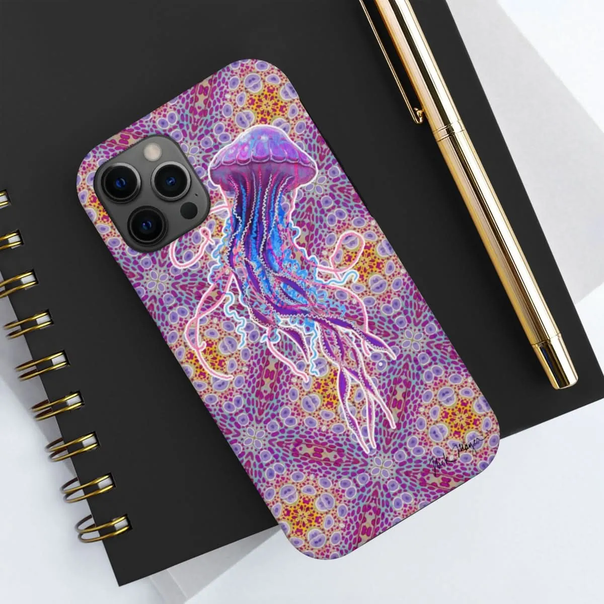 Psychedelic Jellyfish II Phone Case (iPhone)