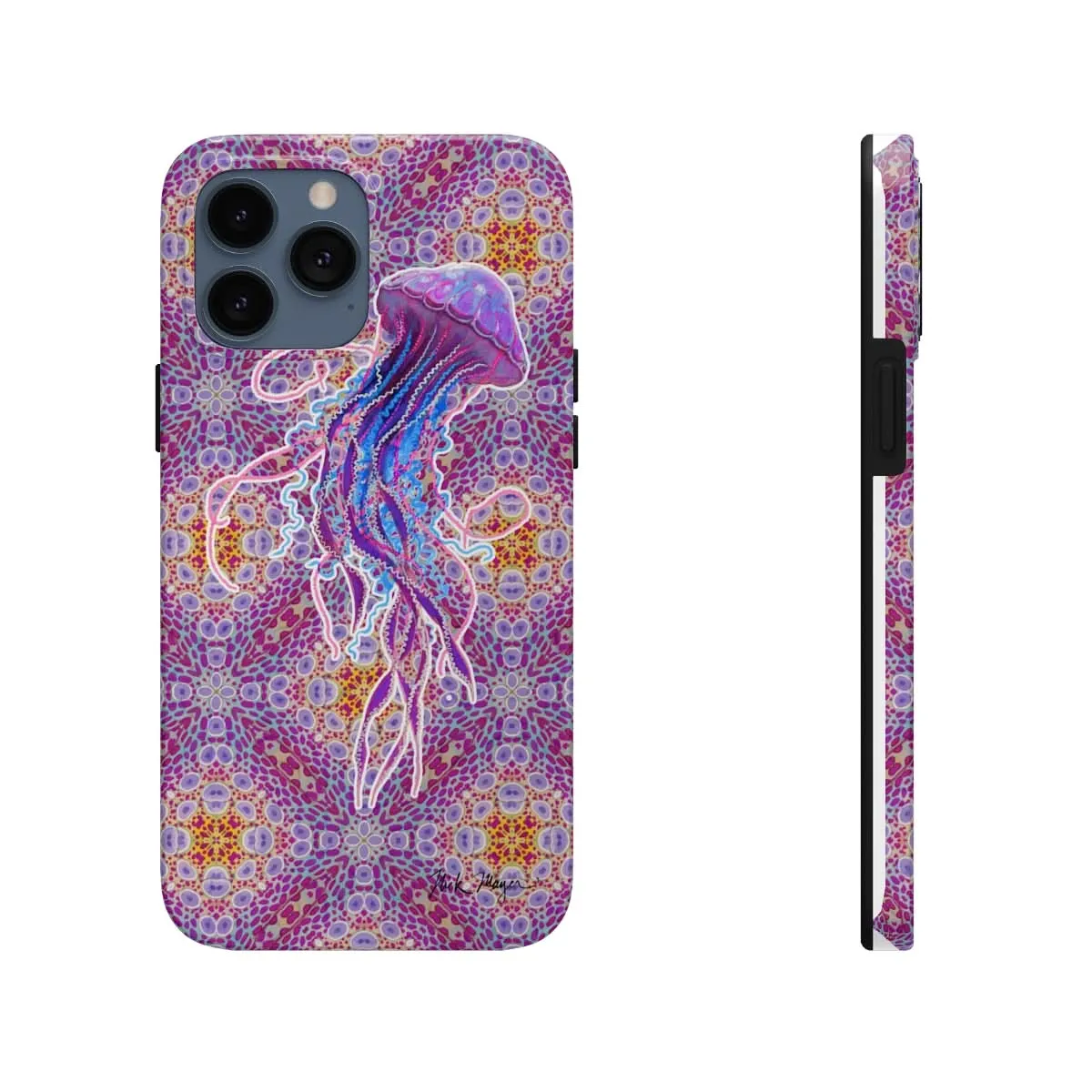 Psychedelic Jellyfish II Phone Case (iPhone)