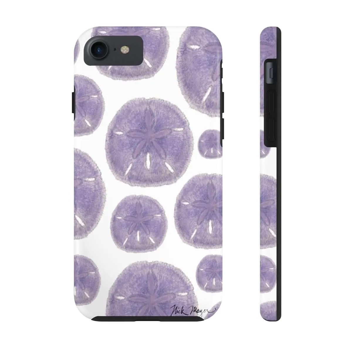 Purple Sand Dollars Phone Case (iPhone)