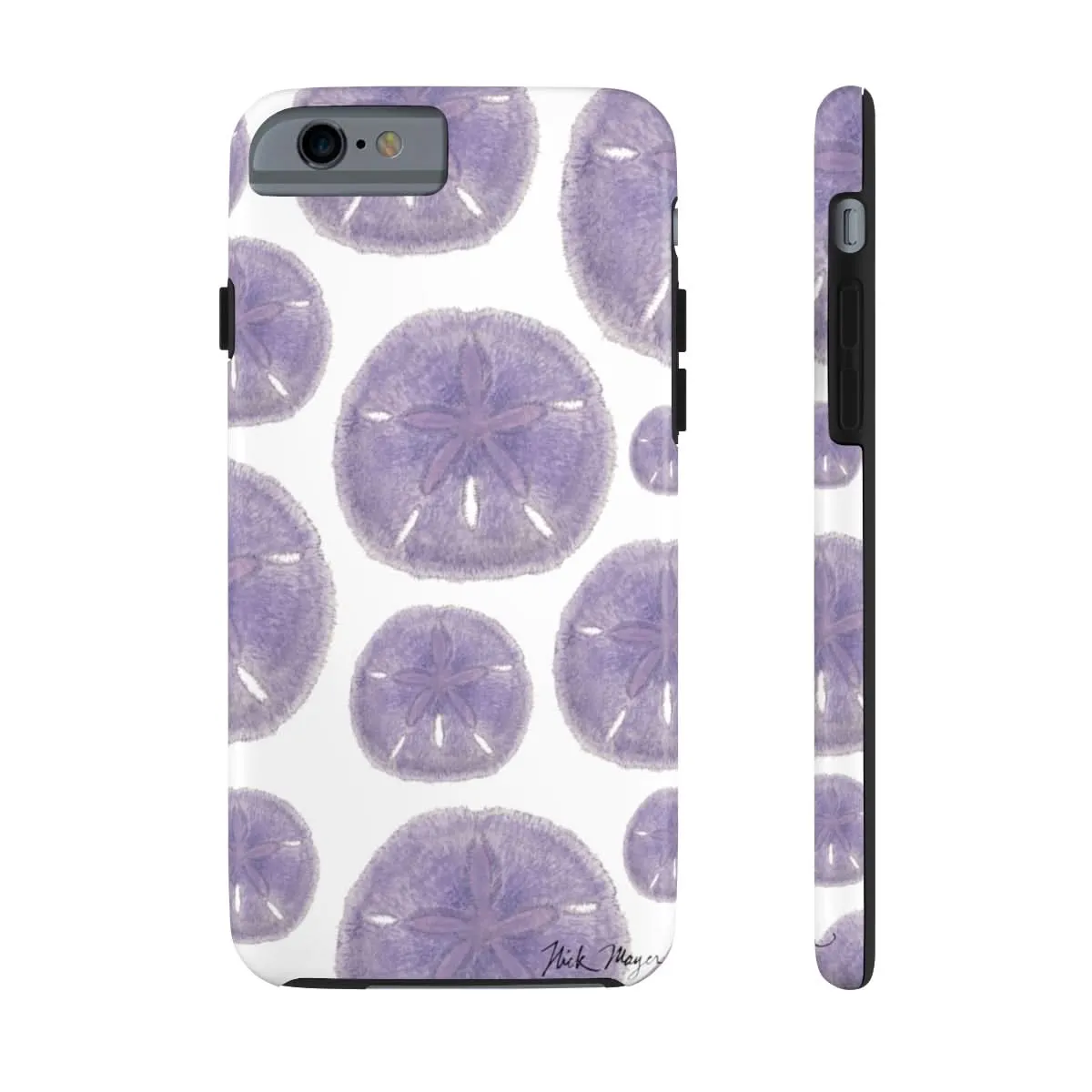 Purple Sand Dollars Phone Case (iPhone)