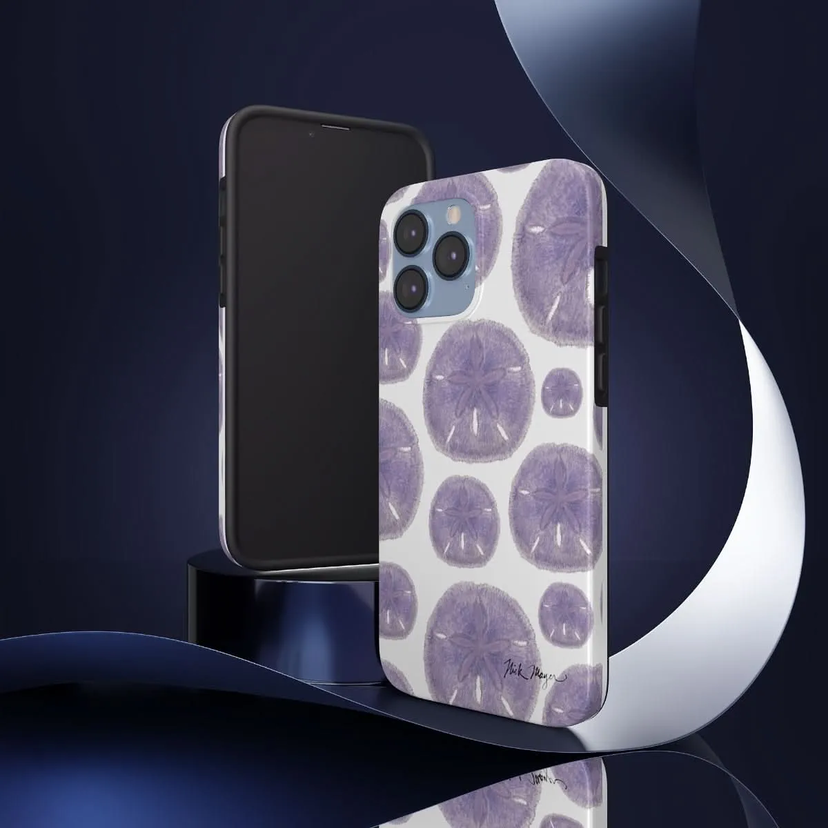 Purple Sand Dollars Phone Case (iPhone)