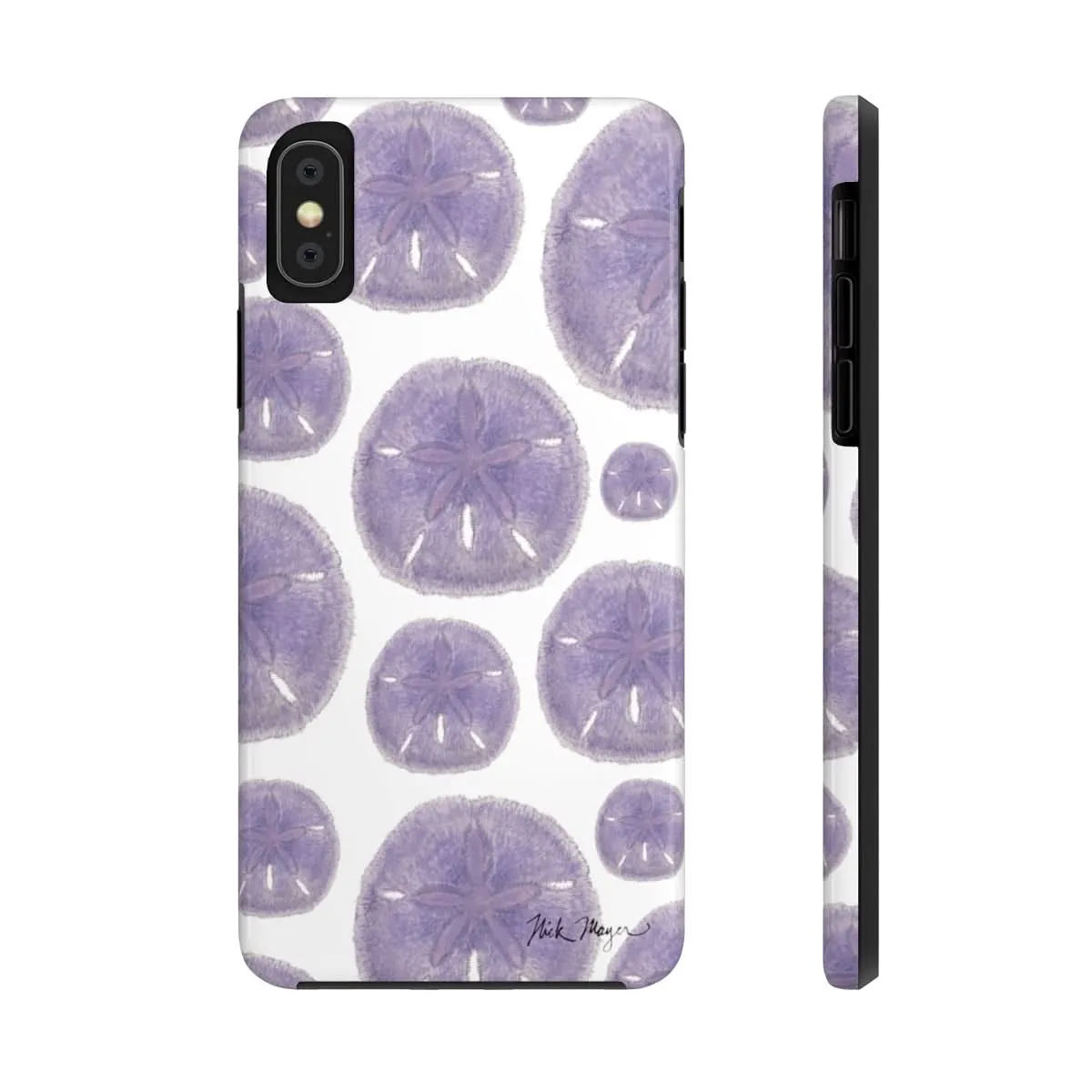 Purple Sand Dollars Phone Case (iPhone)