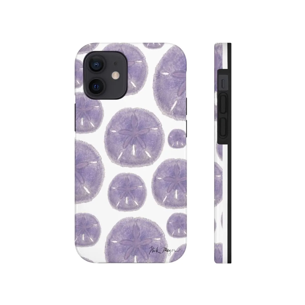 Purple Sand Dollars Phone Case (iPhone)