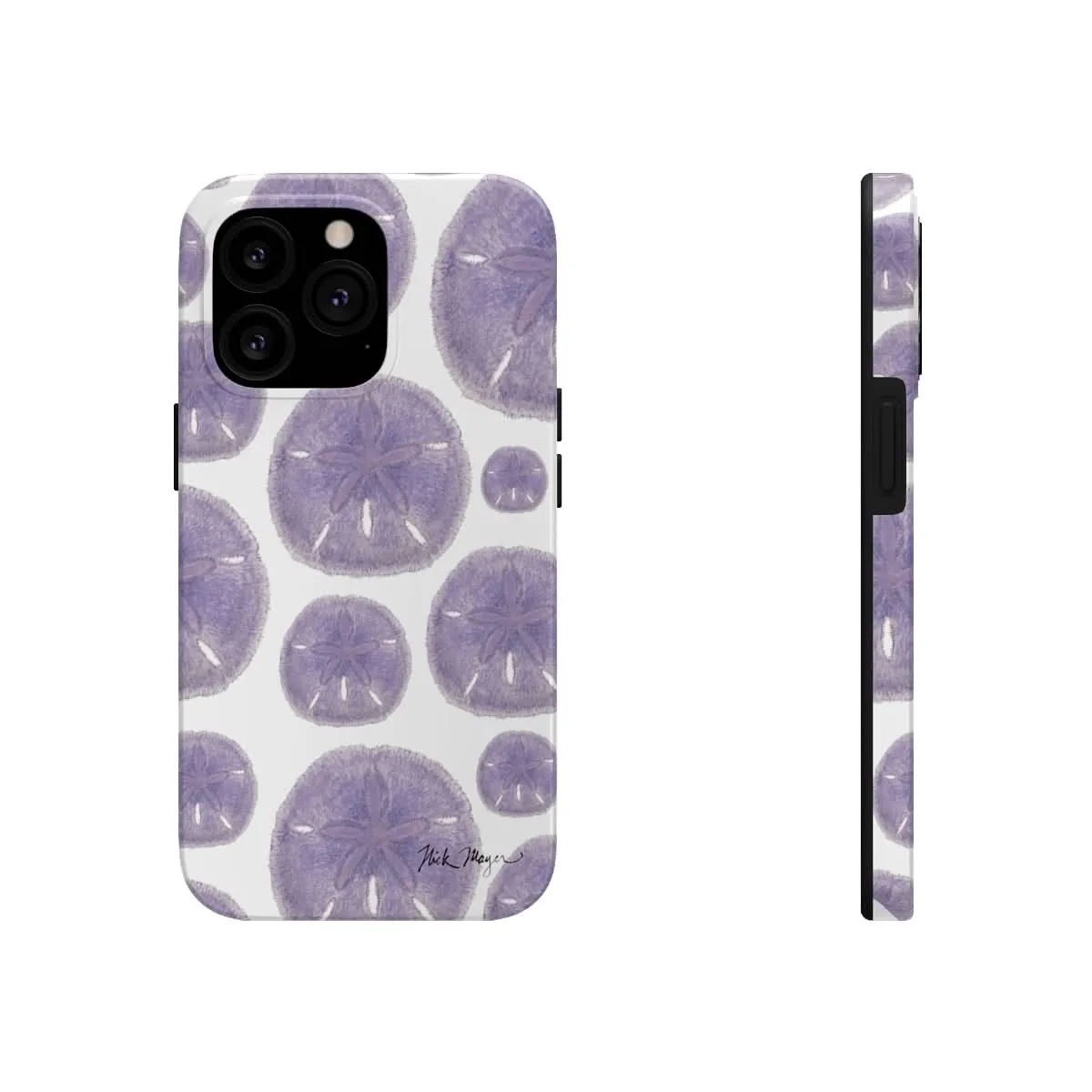 Purple Sand Dollars Phone Case (iPhone)