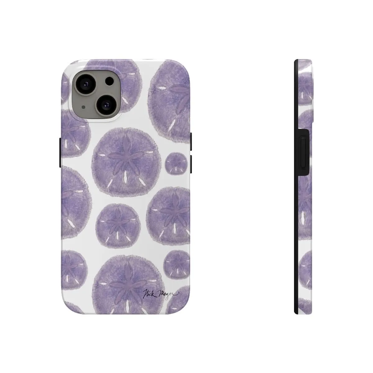 Purple Sand Dollars Phone Case (iPhone)