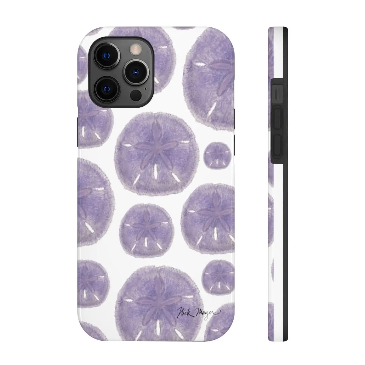 Purple Sand Dollars Phone Case (iPhone)