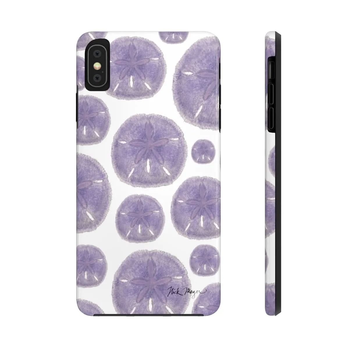 Purple Sand Dollars Phone Case (iPhone)