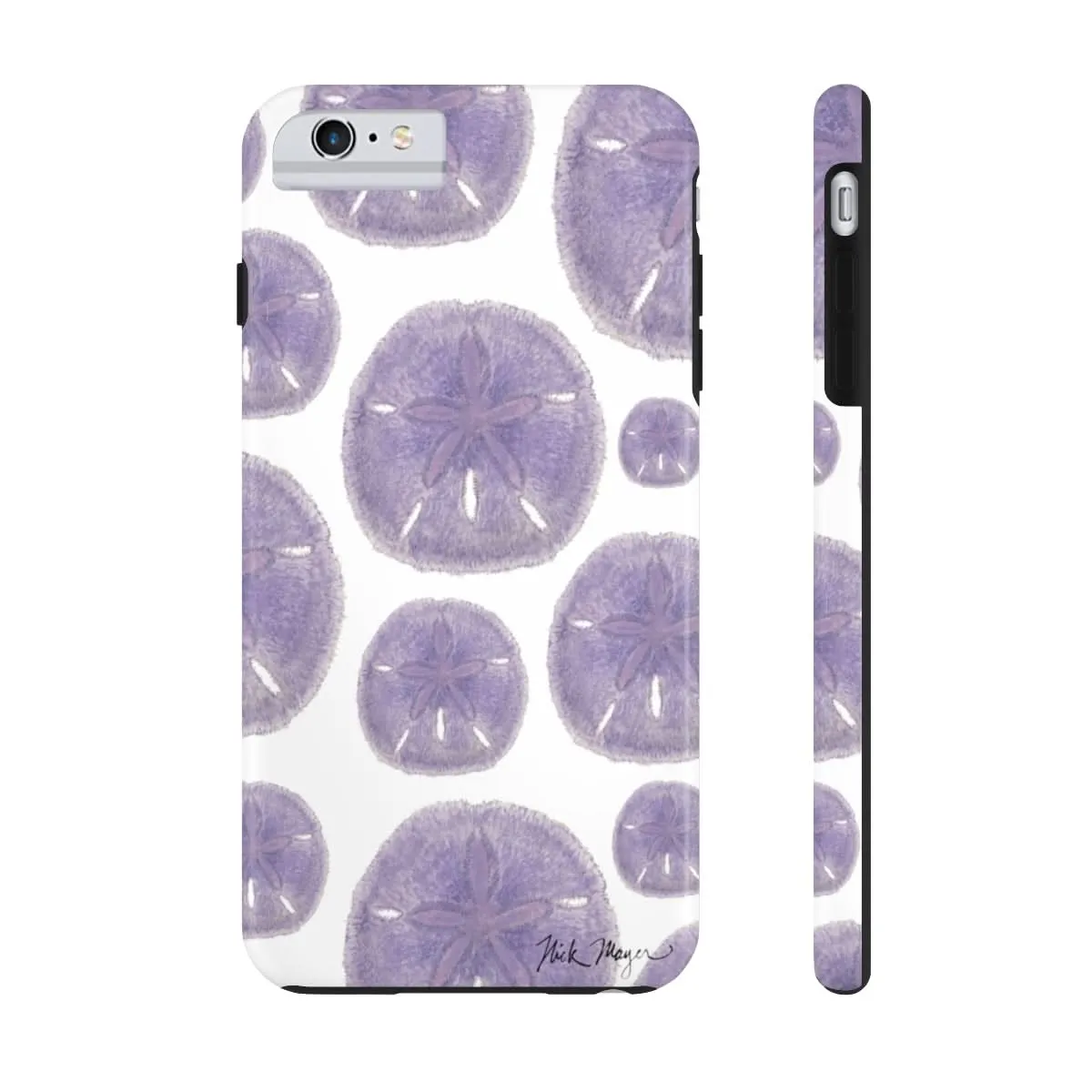 Purple Sand Dollars Phone Case (iPhone)