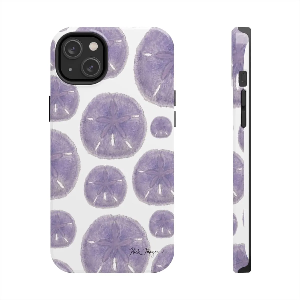 Purple Sand Dollars Phone Case (iPhone)