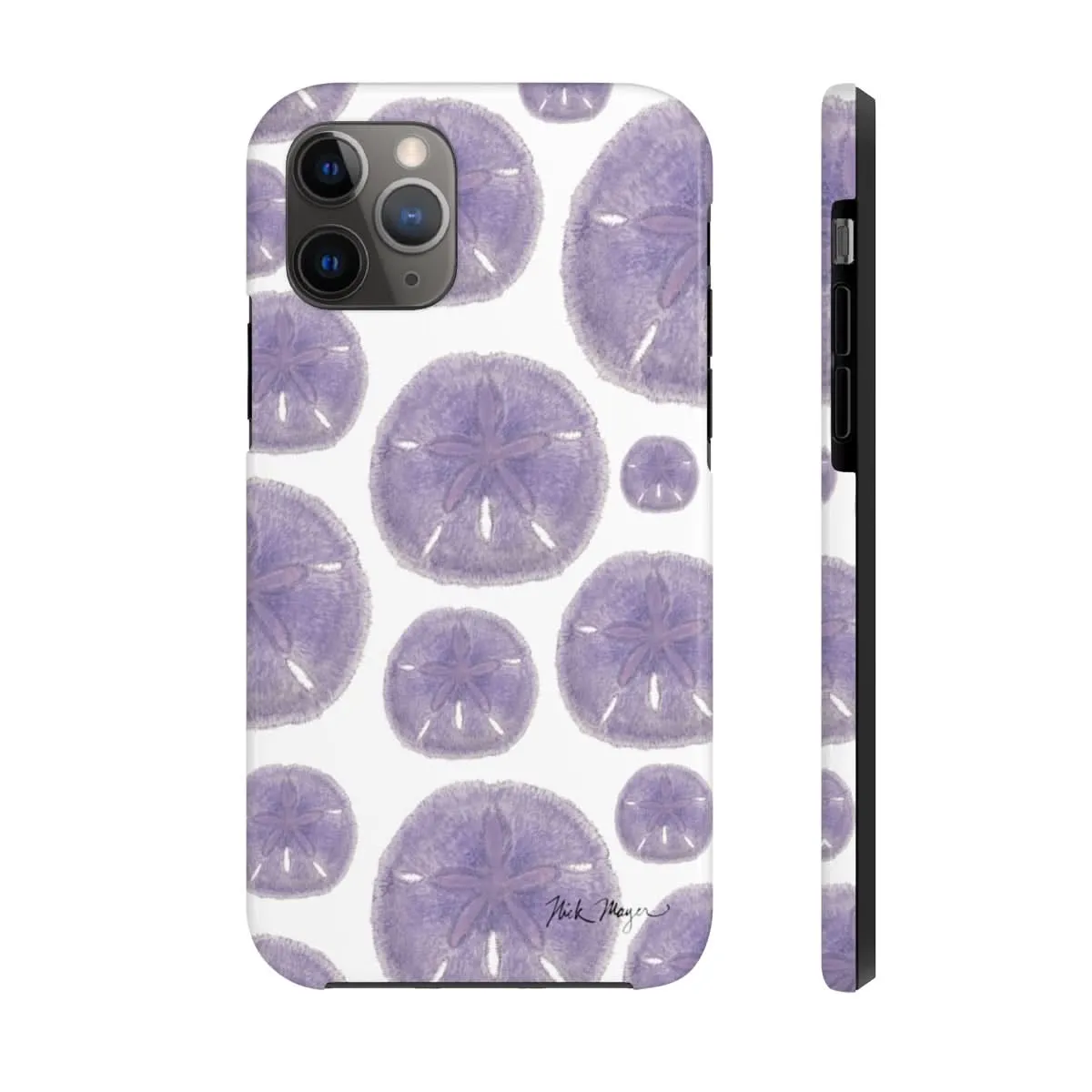 Purple Sand Dollars Phone Case (iPhone)
