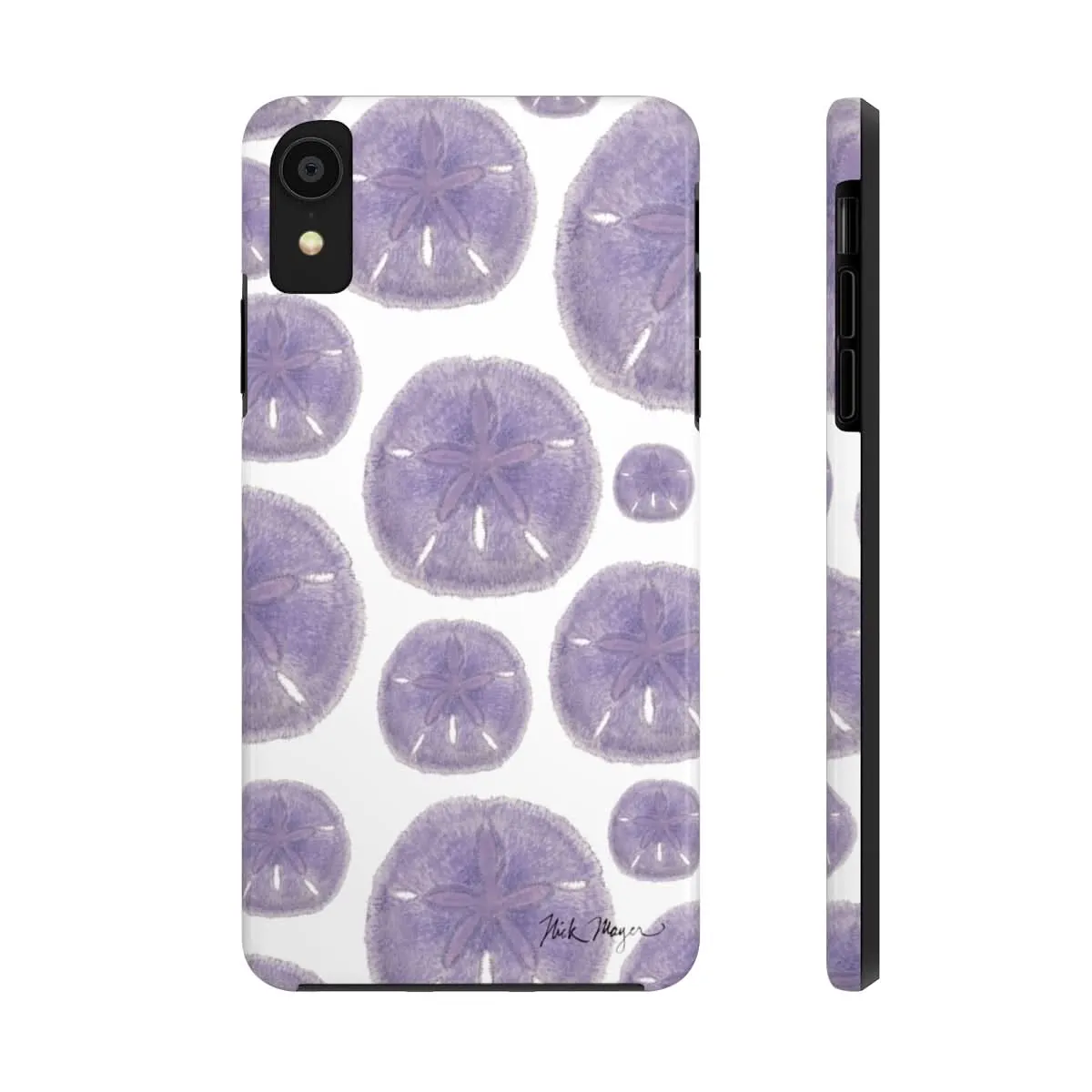 Purple Sand Dollars Phone Case (iPhone)