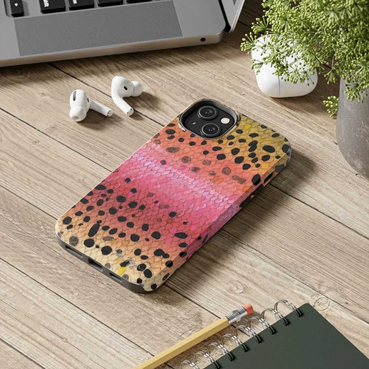 Rainbow Trout Skin Phone Case (iPhone)