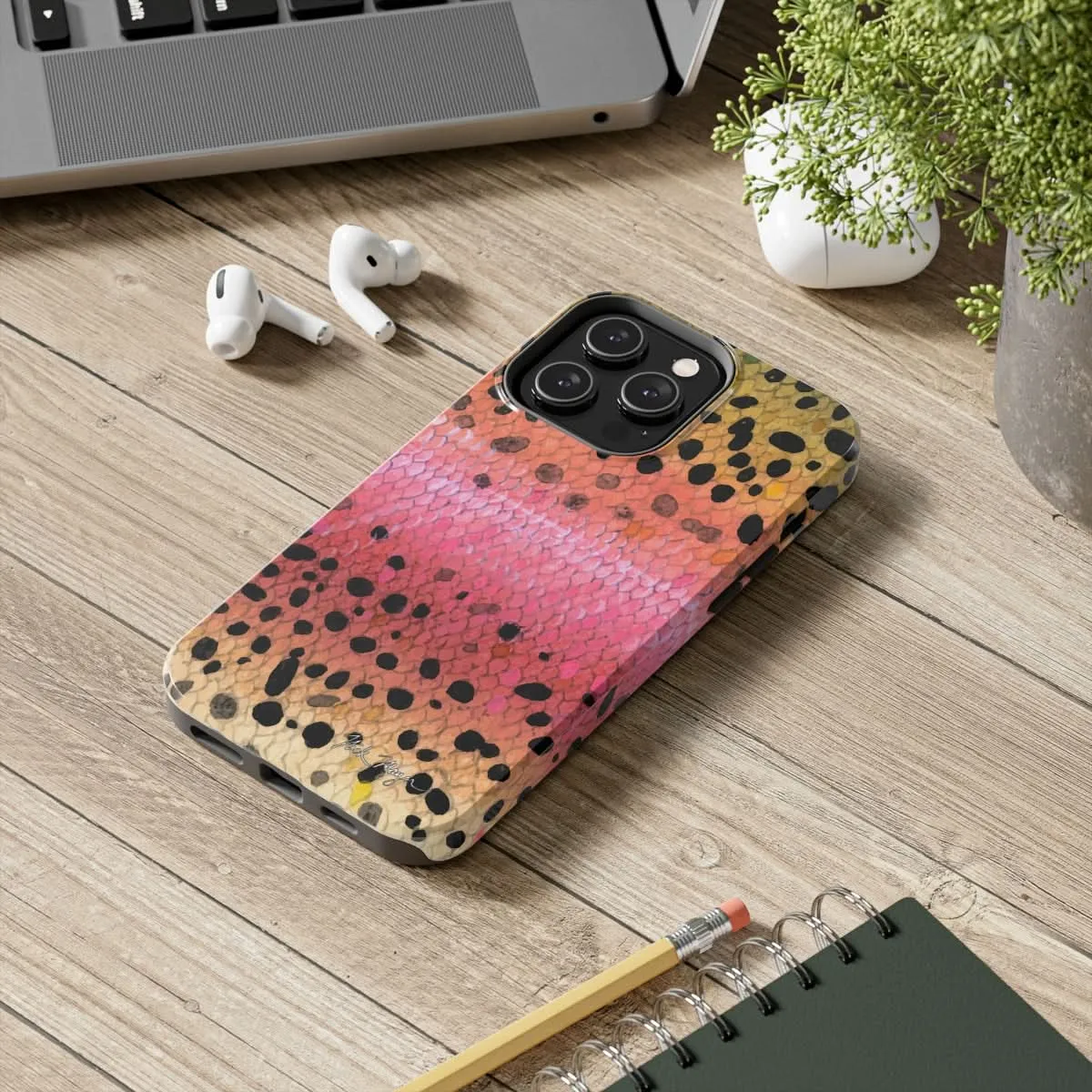 Rainbow Trout Skin Phone Case (iPhone)