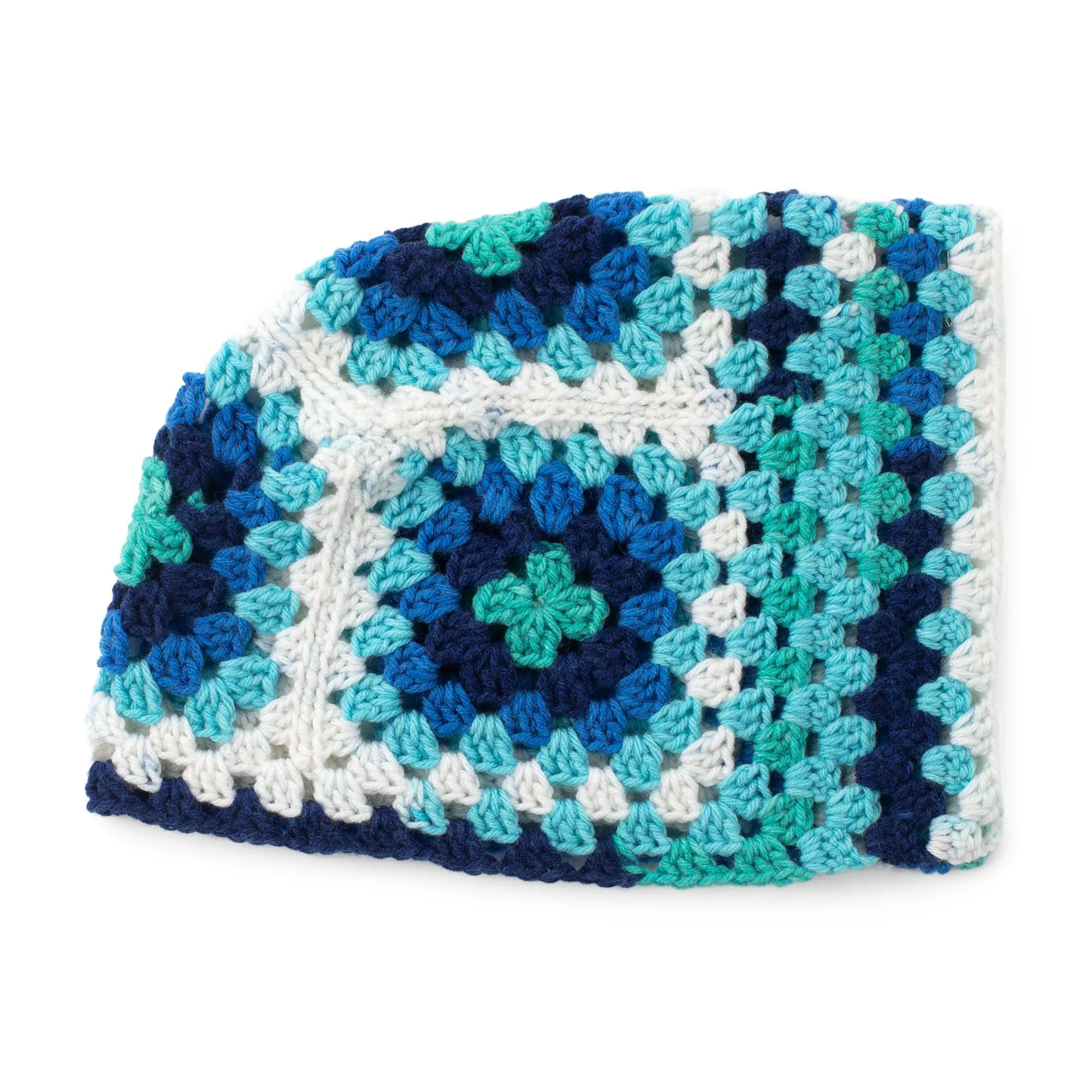 Red Heart Crochet Granny Couch Cozy