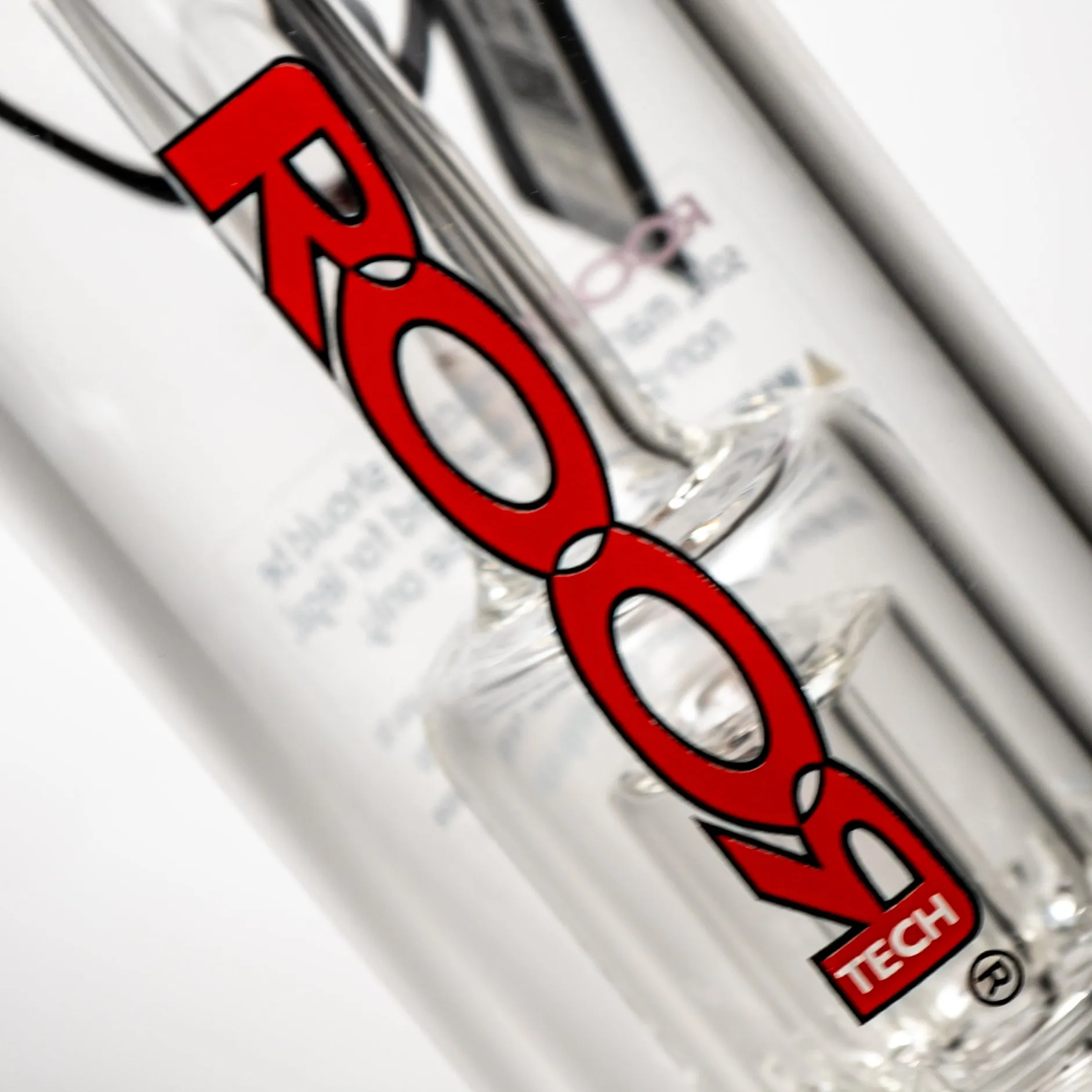 ROOR - 18mm Barrel Ashcatcher w/ Slide - 90° - Red & Black