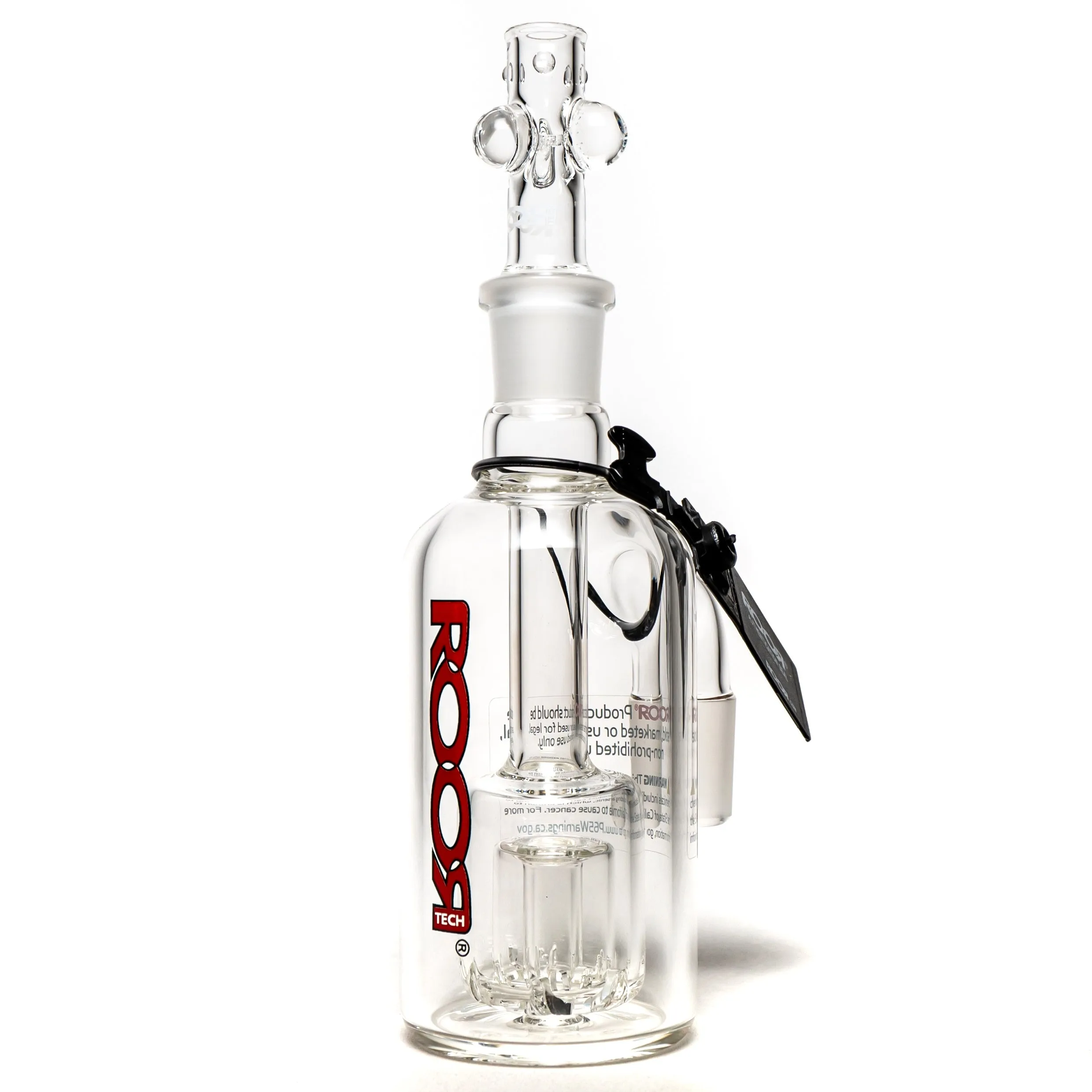 ROOR - 18mm Tree Ashcatcher w/ Slide - 90º - Red & Black