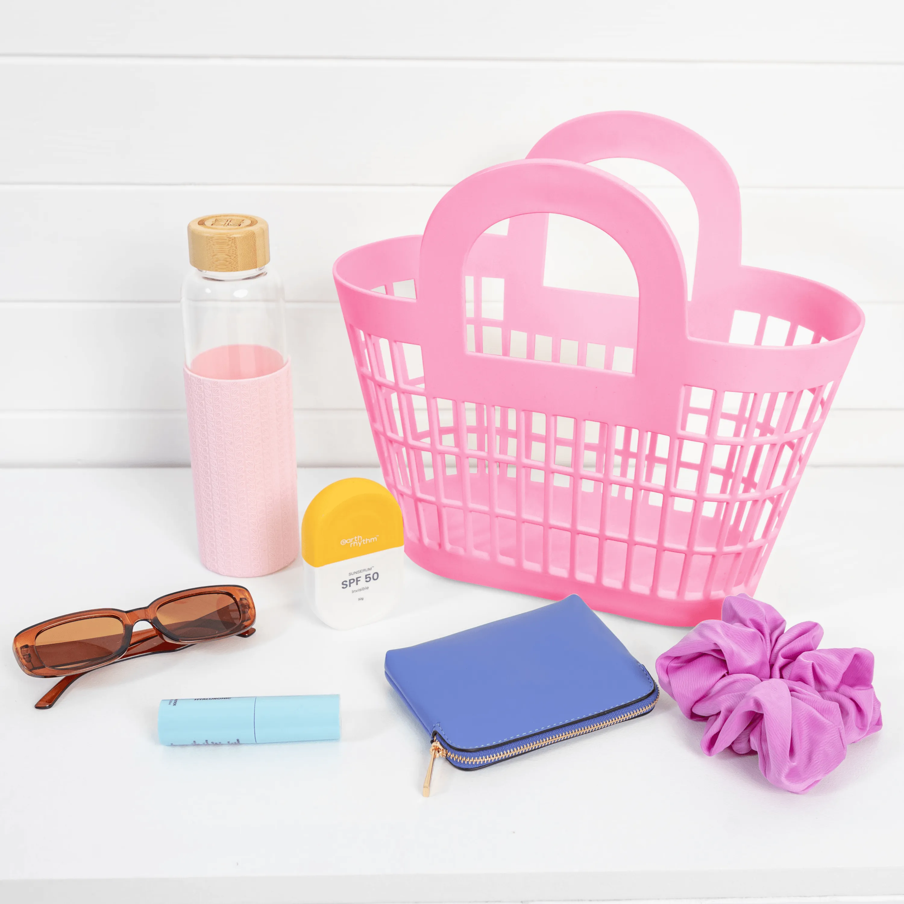 Rosie Basket: Berry Pink