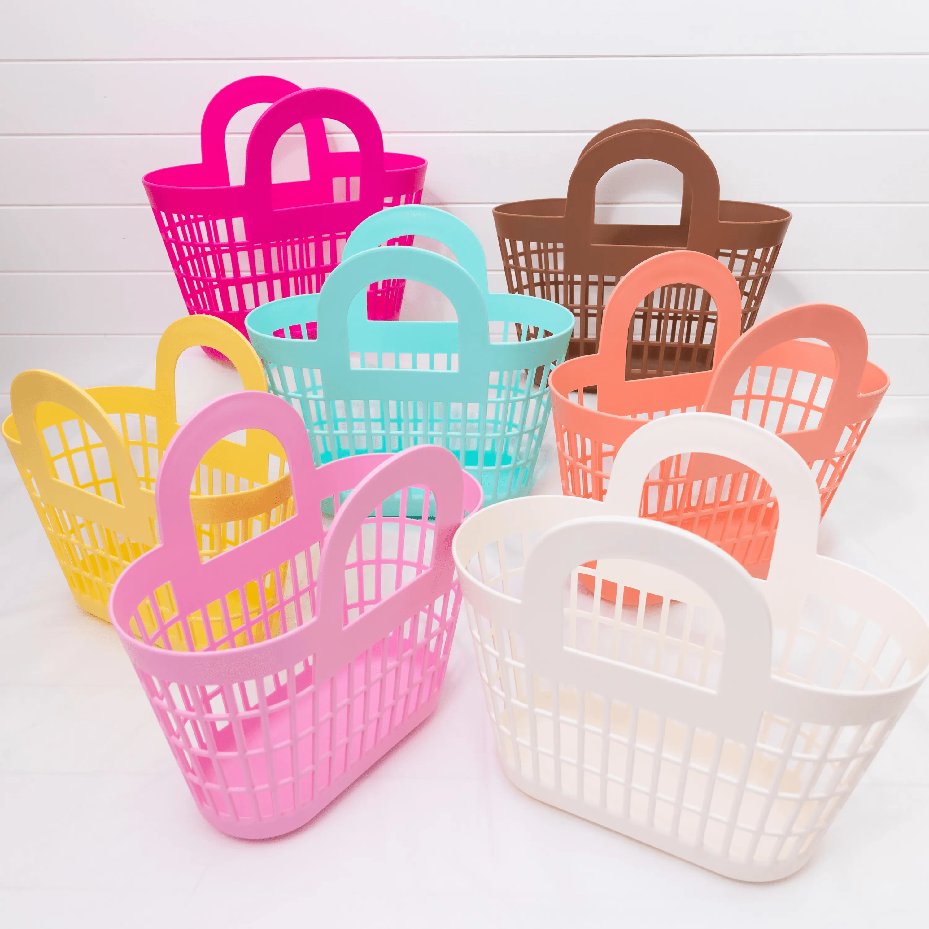 Rosie Basket: Berry Pink