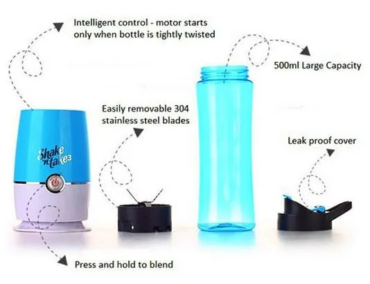 Shake & Take Multi-Functional Mini Blender